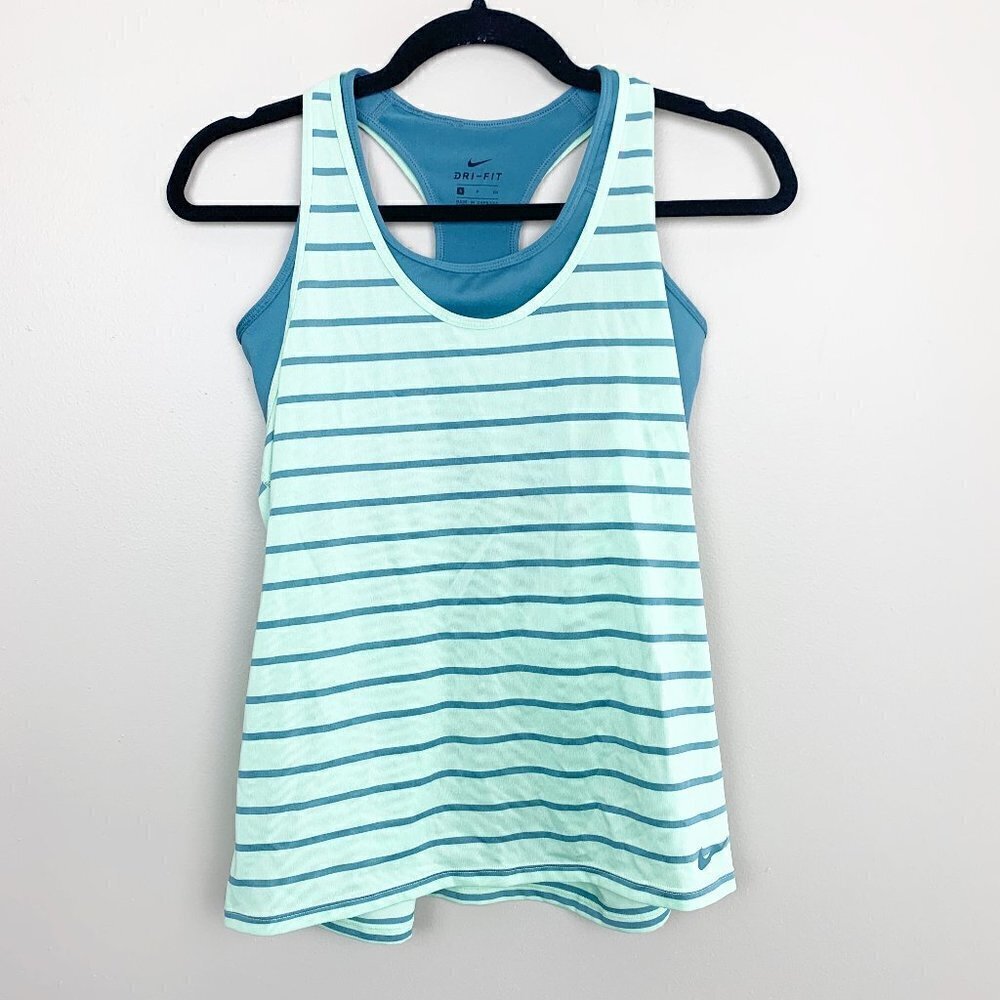 Nike Dri-Fit Sports Bra Racerback Tank Top Size Small
